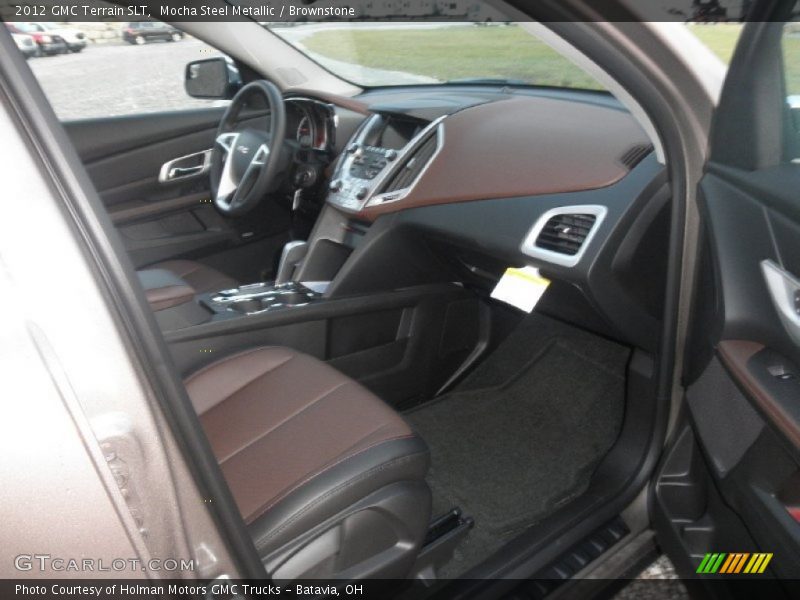 Mocha Steel Metallic / Brownstone 2012 GMC Terrain SLT