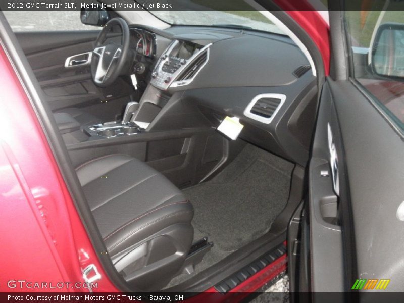 Merlot Jewel Metallic / Jet Black 2012 GMC Terrain SLT