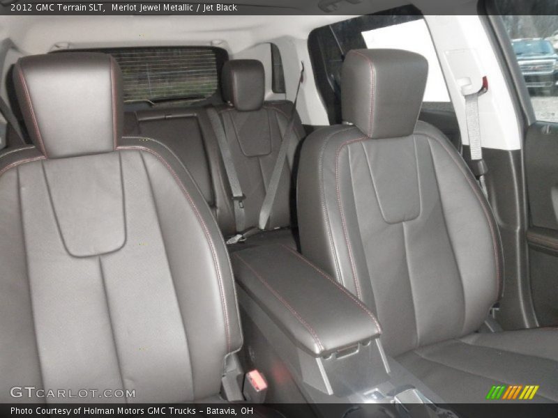 Merlot Jewel Metallic / Jet Black 2012 GMC Terrain SLT
