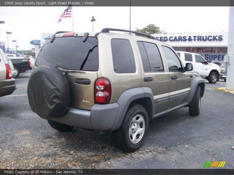 Light Khaki Metallic / Khaki 2006 Jeep Liberty Sport