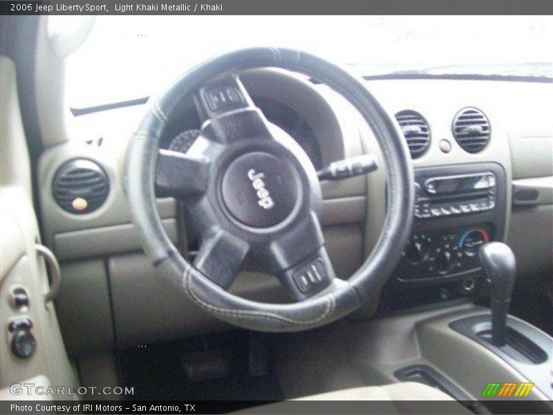 Light Khaki Metallic / Khaki 2006 Jeep Liberty Sport