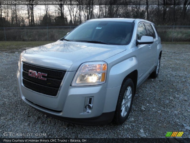 Quicksilver Metallic / Jet Black 2012 GMC Terrain SLE