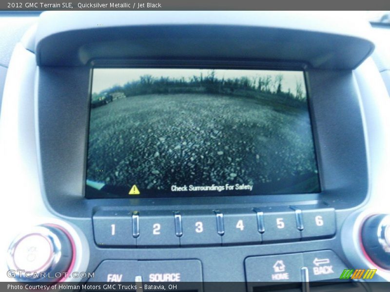 Quicksilver Metallic / Jet Black 2012 GMC Terrain SLE
