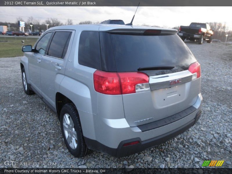 Quicksilver Metallic / Jet Black 2012 GMC Terrain SLE
