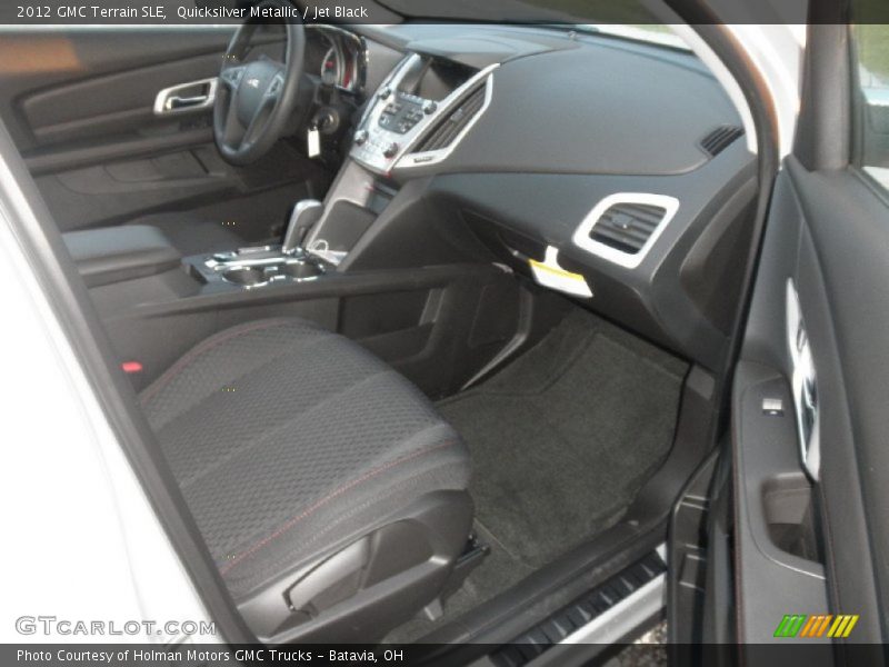 Quicksilver Metallic / Jet Black 2012 GMC Terrain SLE