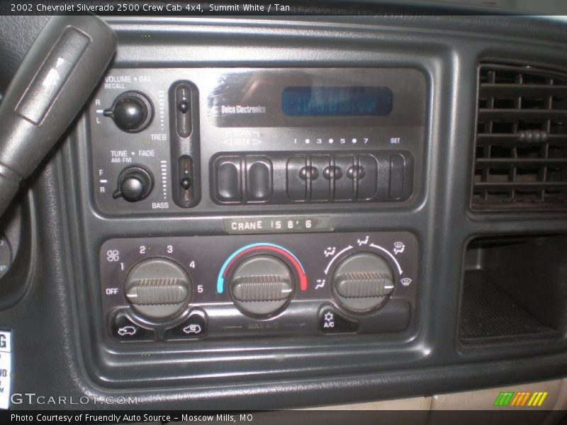 Summit White / Tan 2002 Chevrolet Silverado 2500 Crew Cab 4x4