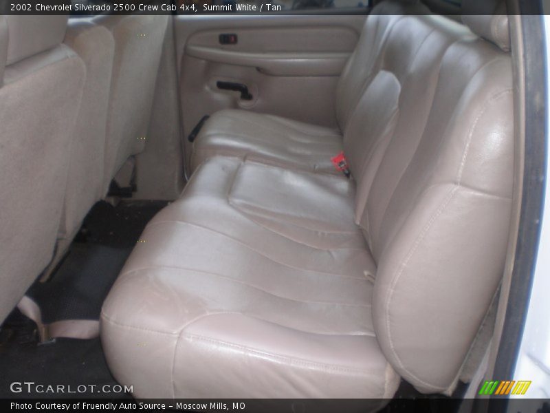 Summit White / Tan 2002 Chevrolet Silverado 2500 Crew Cab 4x4