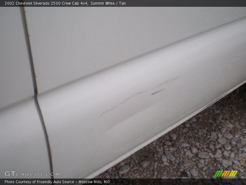 Summit White / Tan 2002 Chevrolet Silverado 2500 Crew Cab 4x4