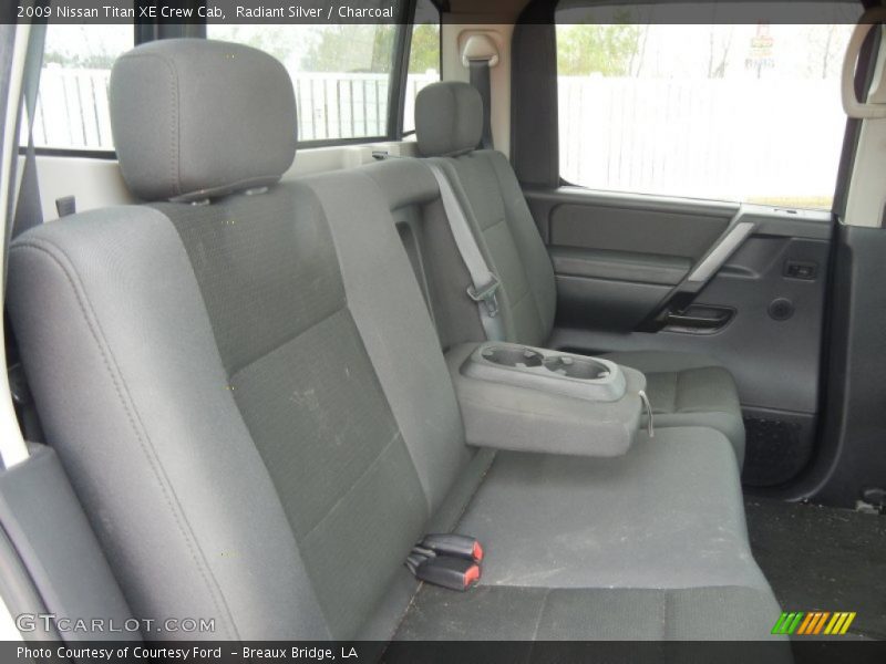 Radiant Silver / Charcoal 2009 Nissan Titan XE Crew Cab