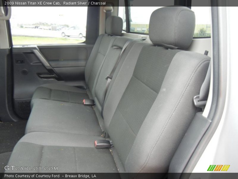 Radiant Silver / Charcoal 2009 Nissan Titan XE Crew Cab