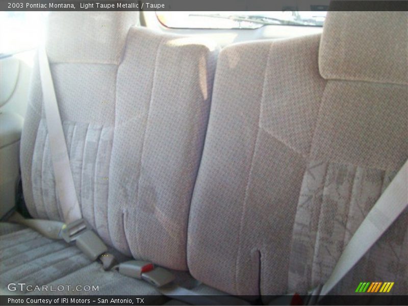 Light Taupe Metallic / Taupe 2003 Pontiac Montana