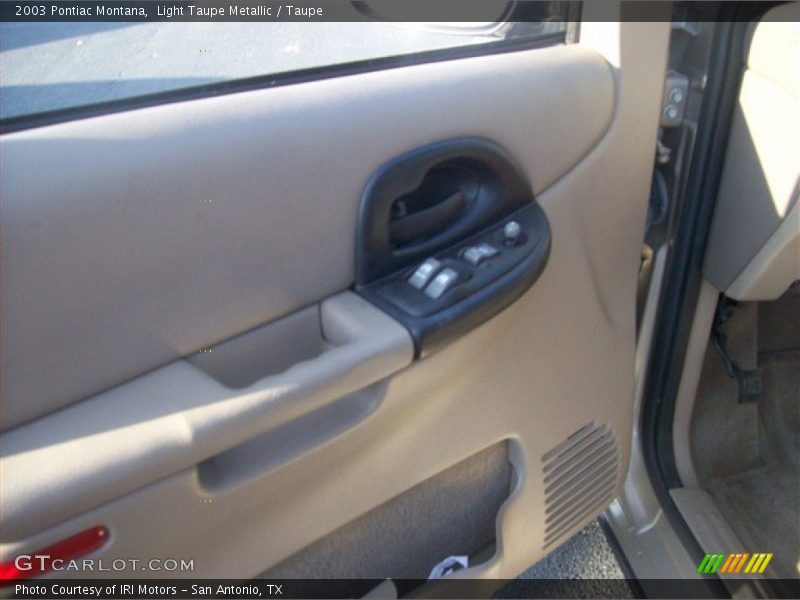 Light Taupe Metallic / Taupe 2003 Pontiac Montana