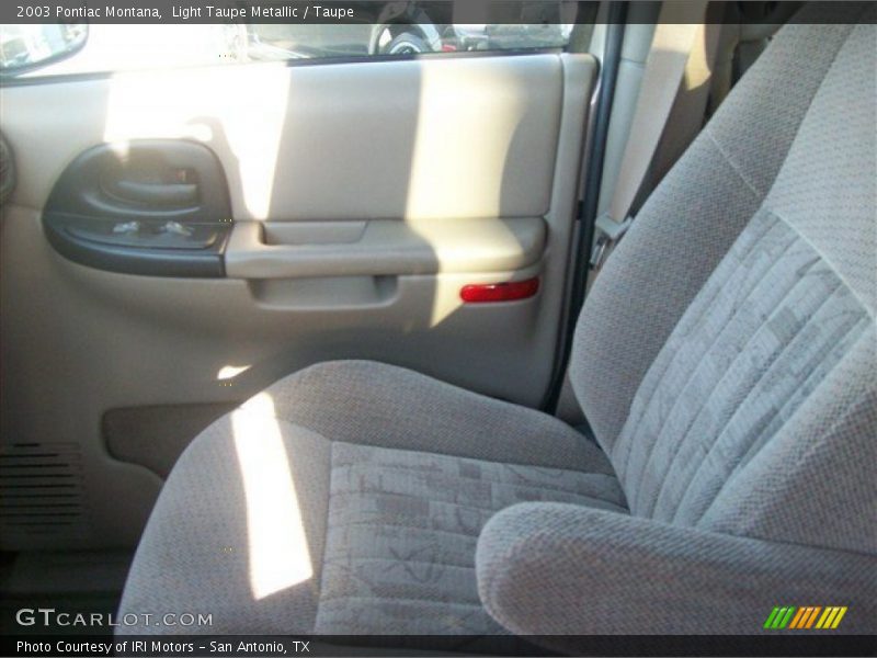 Light Taupe Metallic / Taupe 2003 Pontiac Montana