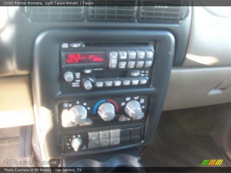 Light Taupe Metallic / Taupe 2003 Pontiac Montana