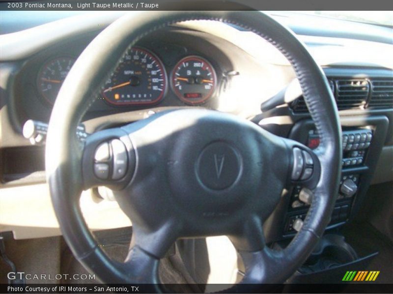 Light Taupe Metallic / Taupe 2003 Pontiac Montana