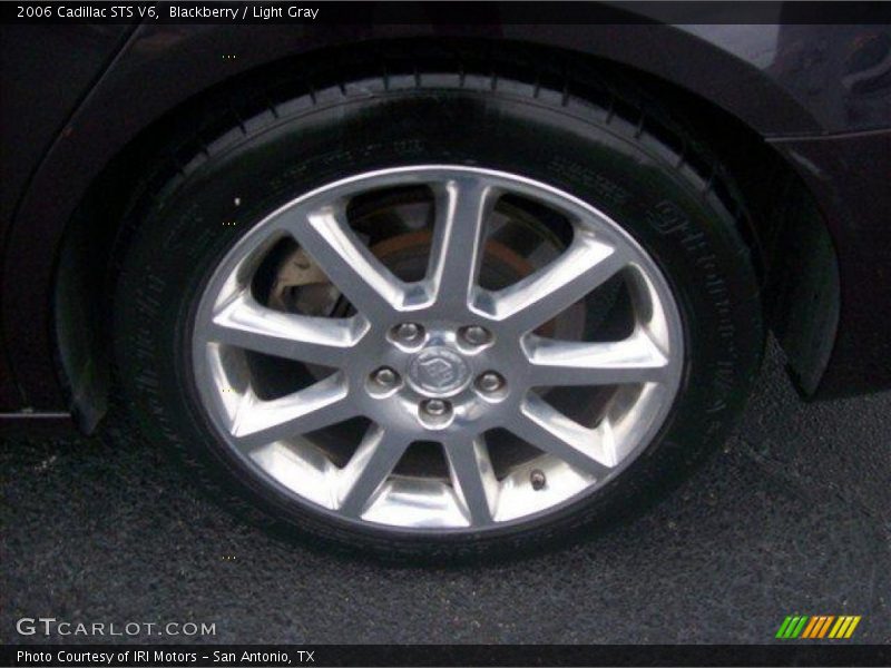 Blackberry / Light Gray 2006 Cadillac STS V6