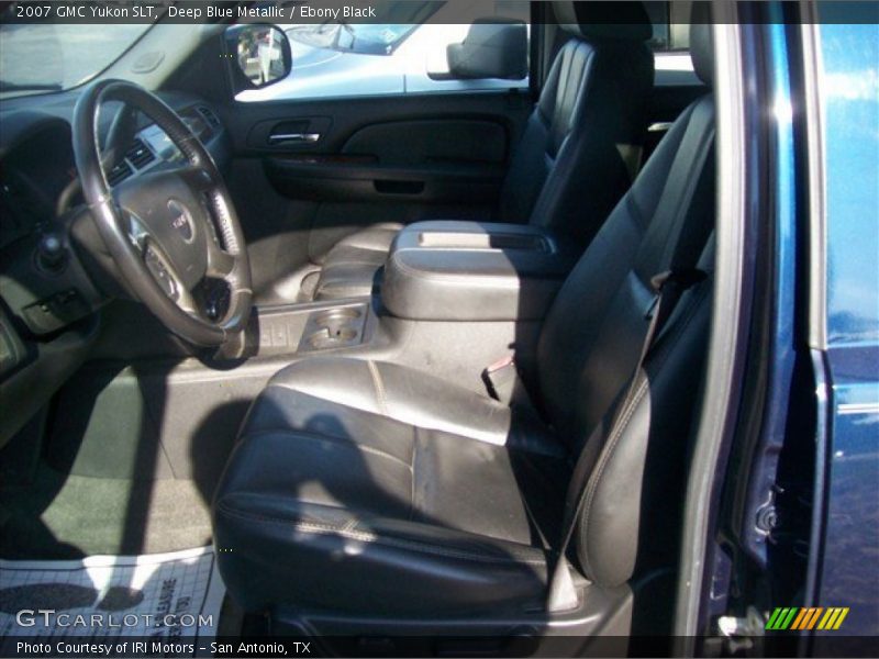 Deep Blue Metallic / Ebony Black 2007 GMC Yukon SLT