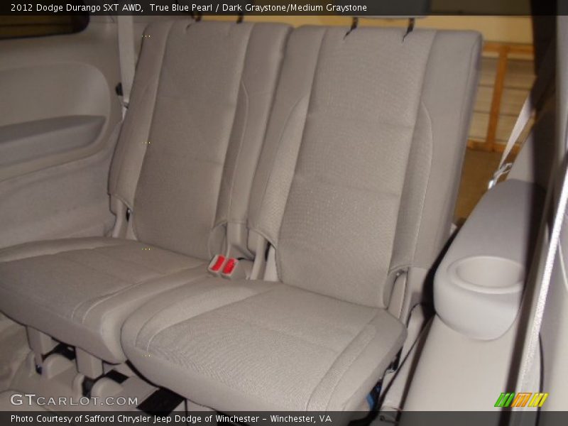 True Blue Pearl / Dark Graystone/Medium Graystone 2012 Dodge Durango SXT AWD