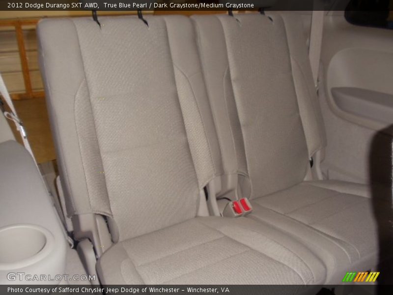 True Blue Pearl / Dark Graystone/Medium Graystone 2012 Dodge Durango SXT AWD