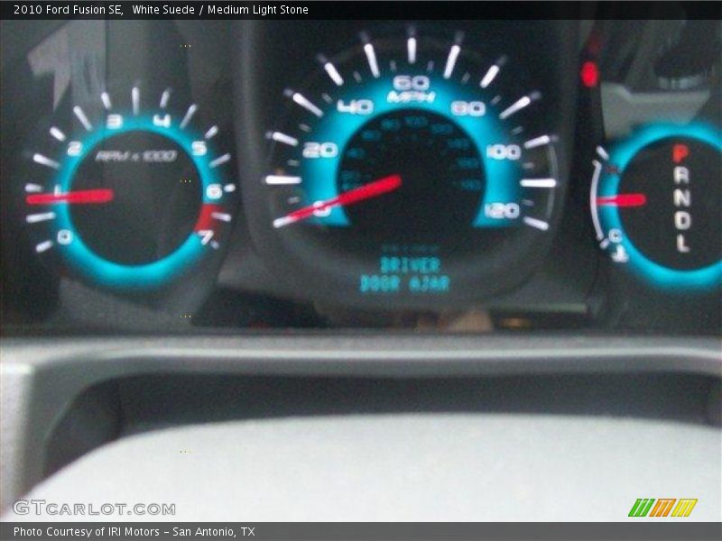 White Suede / Medium Light Stone 2010 Ford Fusion SE