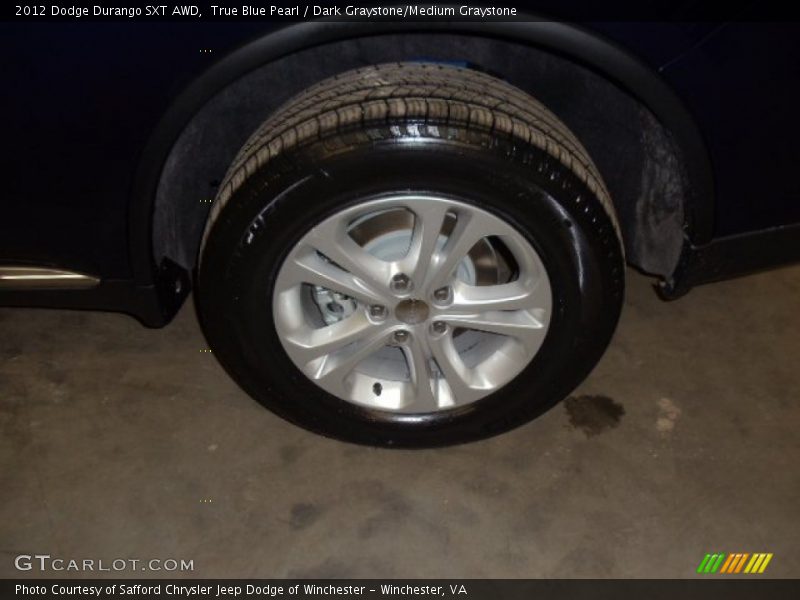  2012 Durango SXT AWD Wheel