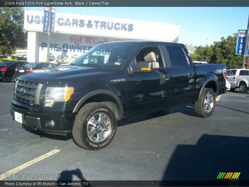 Black / Camel/Tan 2009 Ford F150 FX4 SuperCrew 4x4