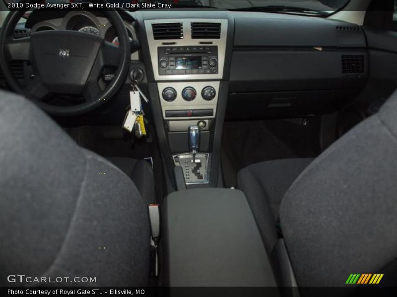 White Gold / Dark Slate Gray 2010 Dodge Avenger SXT