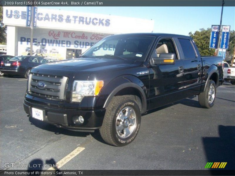 Black / Camel/Tan 2009 Ford F150 FX4 SuperCrew 4x4