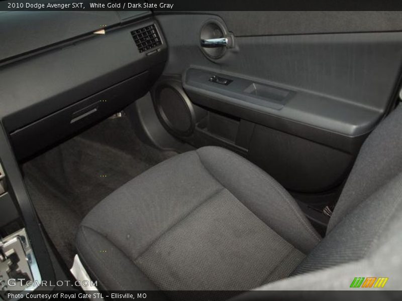 White Gold / Dark Slate Gray 2010 Dodge Avenger SXT