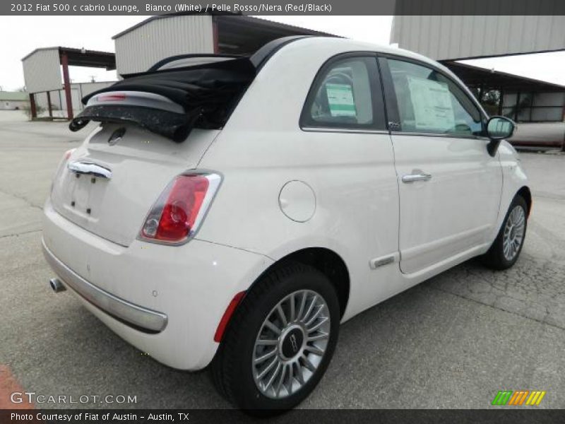  2012 500 c cabrio Lounge Bianco (White)
