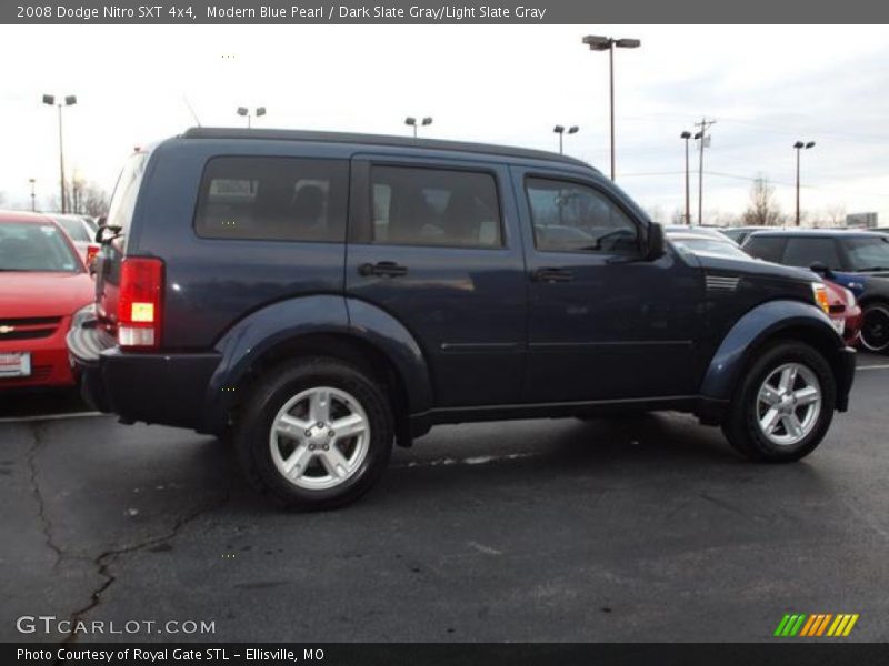 Modern Blue Pearl / Dark Slate Gray/Light Slate Gray 2008 Dodge Nitro SXT 4x4