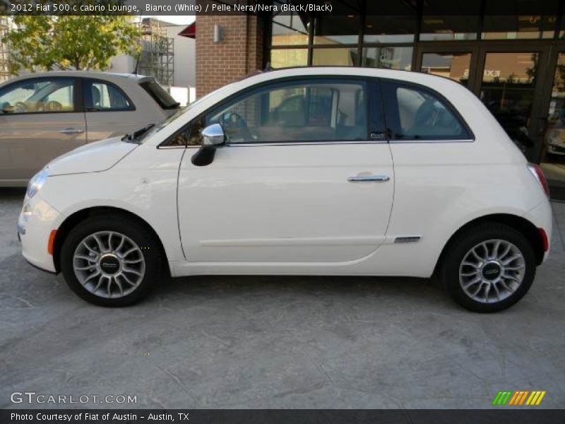  2012 500 c cabrio Lounge Bianco (White)