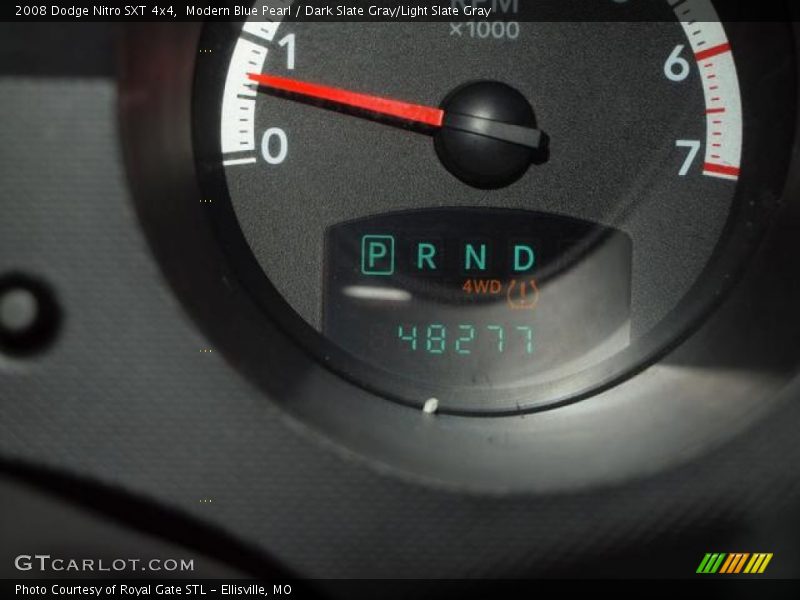 Modern Blue Pearl / Dark Slate Gray/Light Slate Gray 2008 Dodge Nitro SXT 4x4
