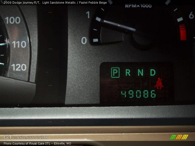 Light Sandstone Metallic / Pastel Pebble Beige 2009 Dodge Journey R/T