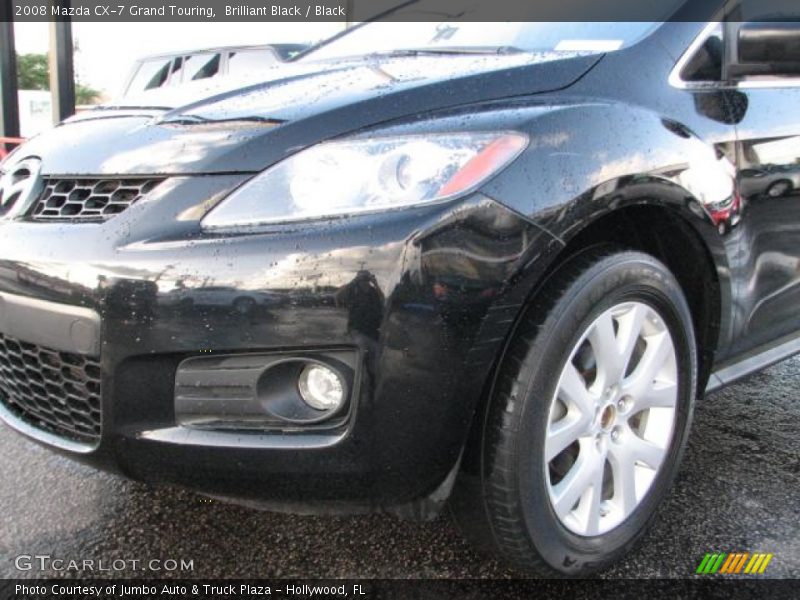 Brilliant Black / Black 2008 Mazda CX-7 Grand Touring