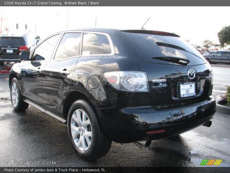 Brilliant Black / Black 2008 Mazda CX-7 Grand Touring