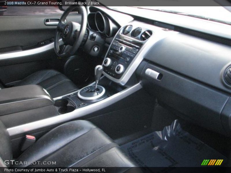 Brilliant Black / Black 2008 Mazda CX-7 Grand Touring