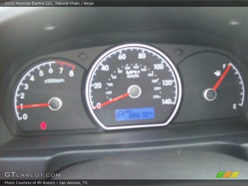 Natural Khaki / Beige 2010 Hyundai Elantra GLS
