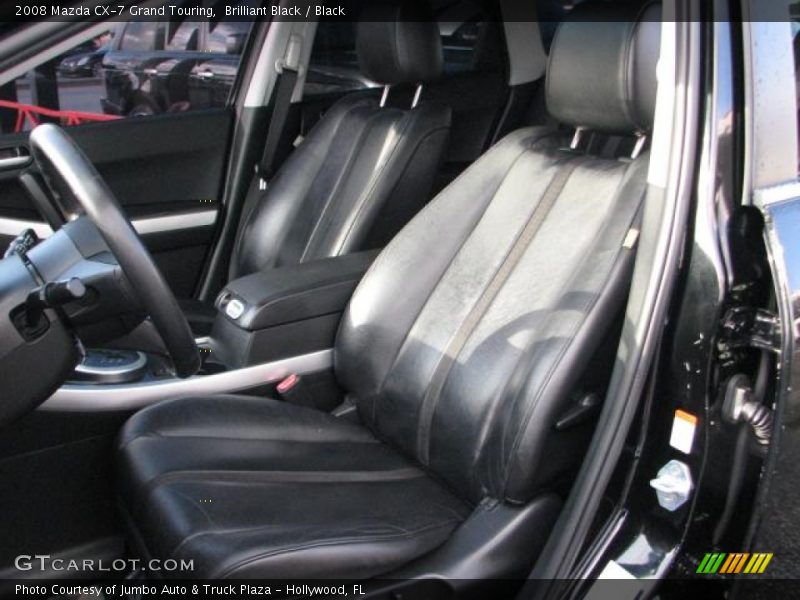 Brilliant Black / Black 2008 Mazda CX-7 Grand Touring