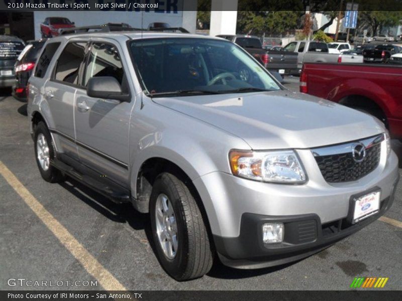 Ingot Silver / Charcoal 2010 Mazda Tribute i Sport