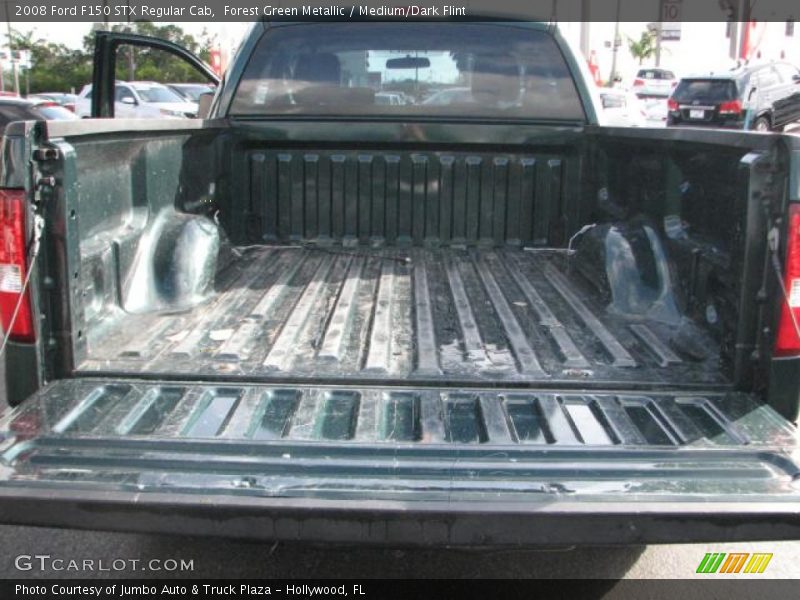Forest Green Metallic / Medium/Dark Flint 2008 Ford F150 STX Regular Cab