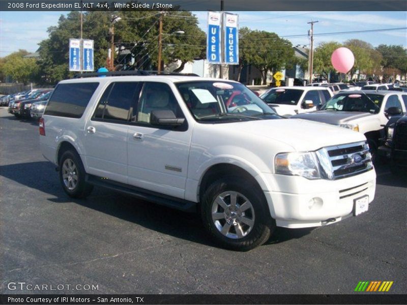 White Suede / Stone 2008 Ford Expedition EL XLT 4x4