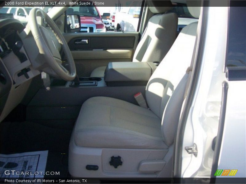 White Suede / Stone 2008 Ford Expedition EL XLT 4x4