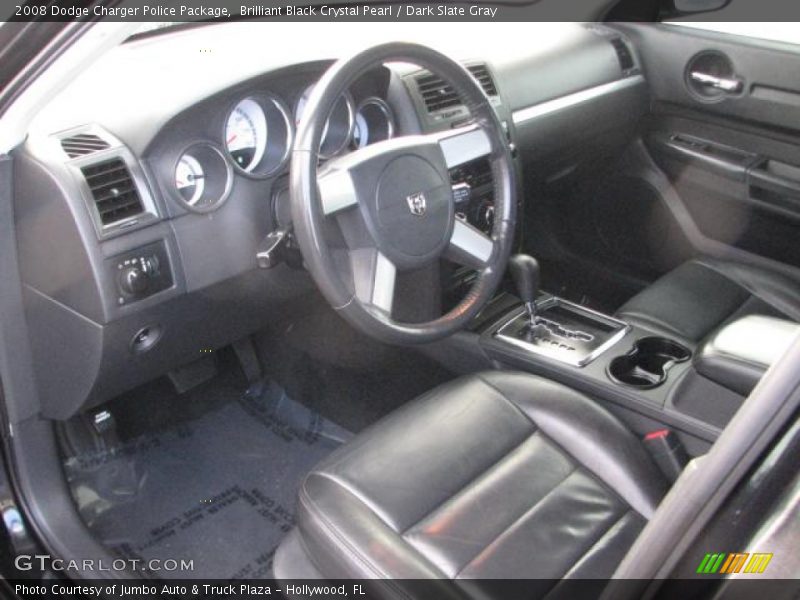 Dark Slate Gray Interior - 2008 Charger Police Package 