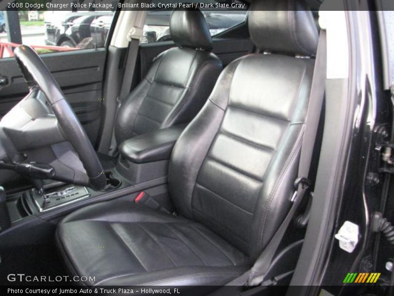  2008 Charger Police Package Dark Slate Gray Interior
