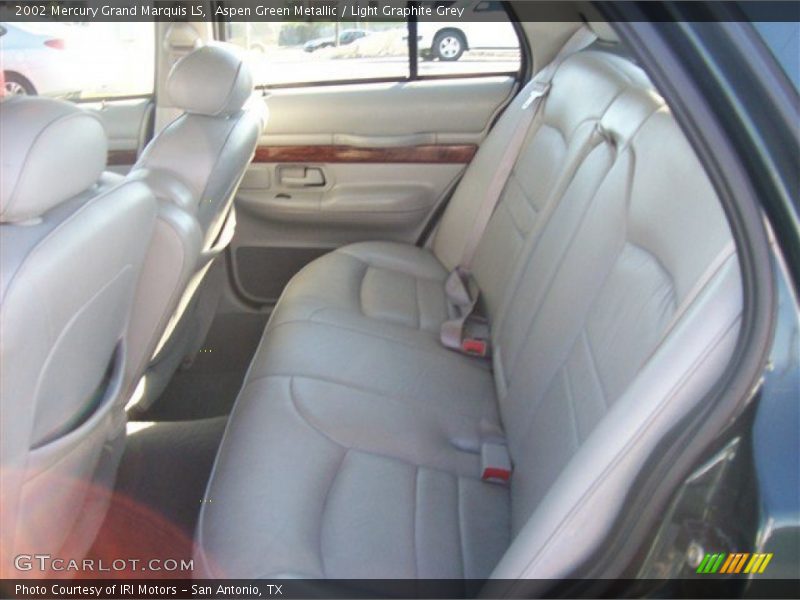 Aspen Green Metallic / Light Graphite Grey 2002 Mercury Grand Marquis LS