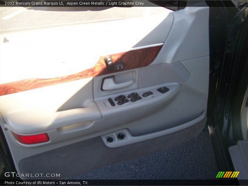 Aspen Green Metallic / Light Graphite Grey 2002 Mercury Grand Marquis LS