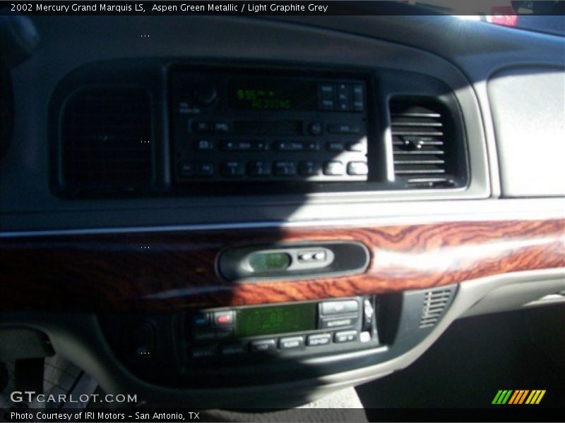 Aspen Green Metallic / Light Graphite Grey 2002 Mercury Grand Marquis LS