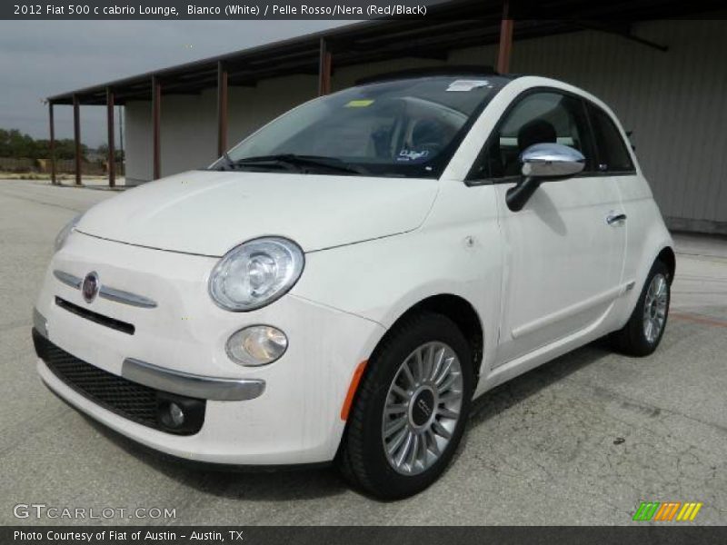 Front 3/4 View of 2012 500 c cabrio Lounge