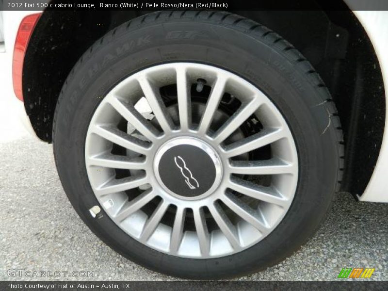  2012 500 c cabrio Lounge Wheel